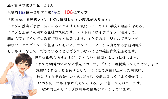 イケダの100位アップ位アップのヒミツ